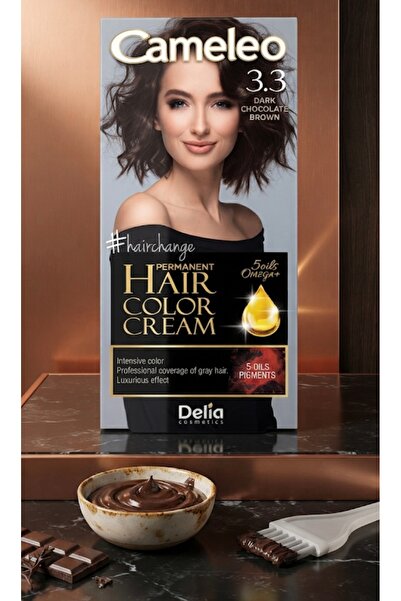 CAMELEO Hair Color Cream Chocolate Brown
