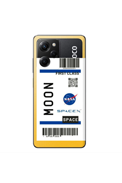 Other Xiaomi Poco X5 Pro Moon spacex Transparent Silicone TPU Θήκη