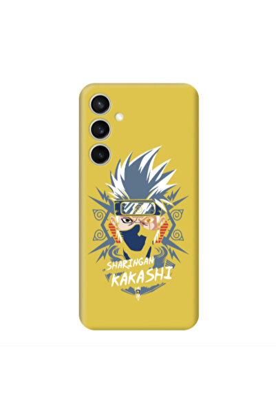 Other Samsung S24 Plus Anime Mangoo Yellow Colored Silicone TPU Θήκη
