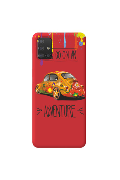 Other Samsung M31S Adventure Red Colored Silicone TPU Θήκη