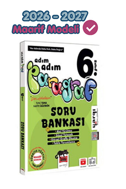 Yargı Yayınları Yargı Ders Arkadaşım 6.Sınıf Adım Adım Paragraf Soru Bankası ...