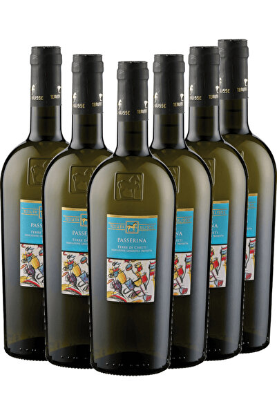 Coulisse Set Vin Alb Sec Tenuta Ulisse Unico Passerina, 6 x 0.75L