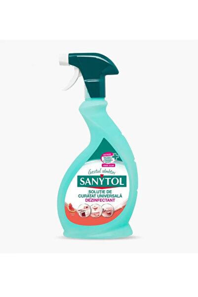 Sanytol Spray dezinfectant pentru multiple suprafețe 500ml, parfum de grapefruit