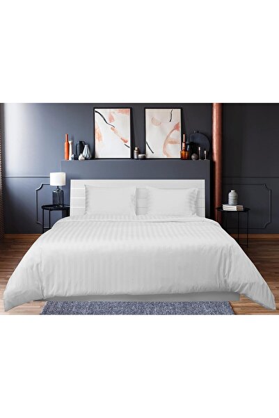 Hotel Linen Klub Double Duvet Cover Set - 3 Pieces, 100% Cotton Sateen, 250 T...