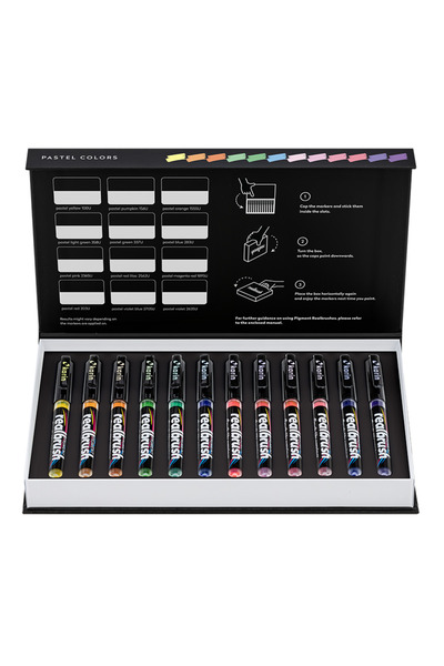 karinmarkers Set Pigment Realbrush Pastel Colors Karin 33C7