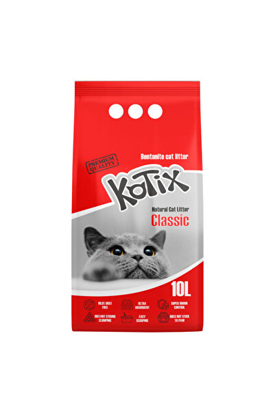 KOTIX Așternut pentru pisici, 10l, Inodor