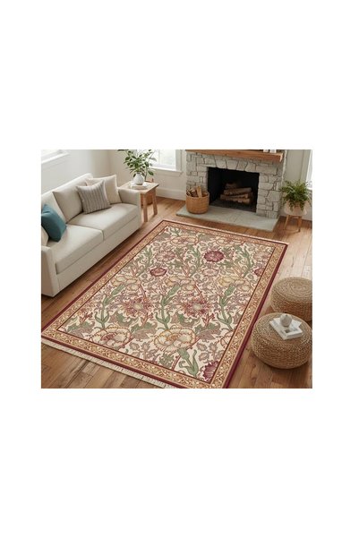 Vivense VİNTAGE ÇİÇEK DOKUMA TABAN HALI, 571 YNG 120X180 CM