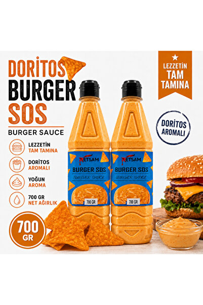 retsam sos 2 Lİ DORİTOSLU BURGER SOS
