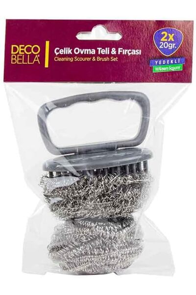 Yıldızan Albemo 2X20 g Scrubbing Wire & Brush 888483