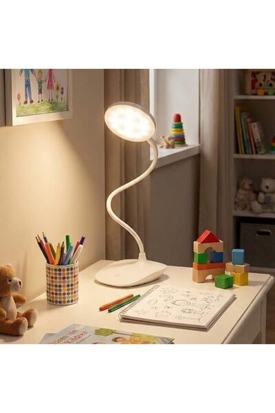 Yıldızan Balance Life Amber LED Şarjlı, 3 Kademe Dokunmatik Parlaklık Ayarlı,...