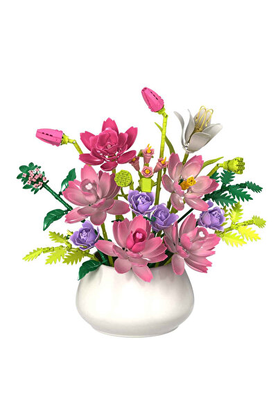 Feyza Oyuncak Bouquet of Flowers Flower Making Set |   8 Years+ |   720 Piece...