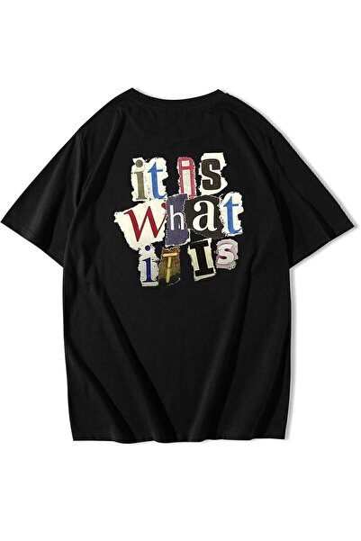 ZOKAWEAR Unisex Oversize It Is What It Is T-shirt