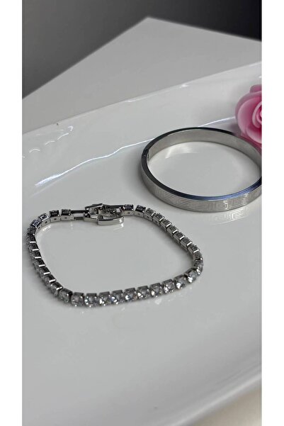Fashion Jewellery An Elegant Bracelet + a Simple and Stylish Silver Bracelet ...