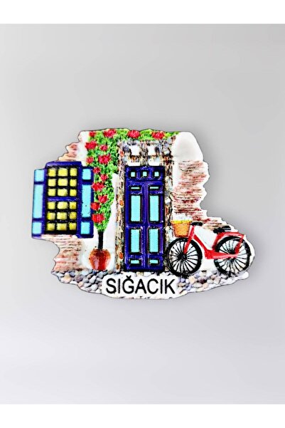 Mundy SIĞACIK Polyester Kabartmalı Magnet 7 x 5,5 cm Dekoratif Hediyelik Buzd...