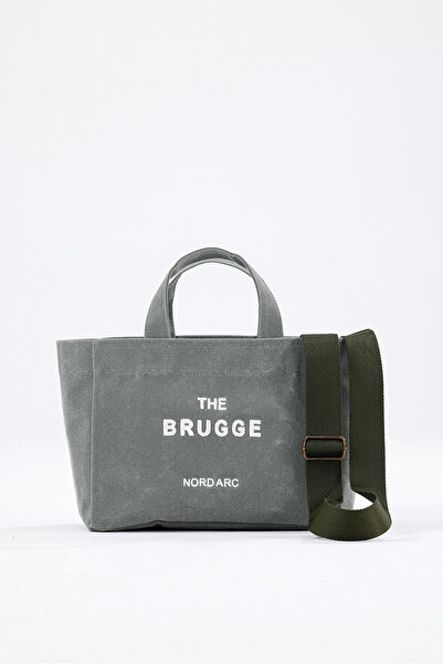 nord arc The Brugge Waxed Canvas Almond Green Tote Bag - Canvas Almond Green ...