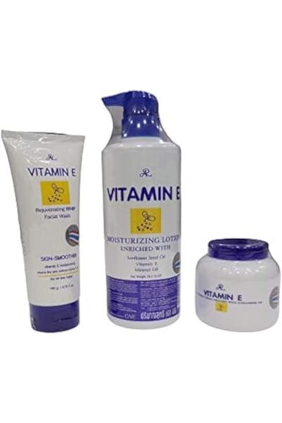 AR Vitamin E Combo Facial Wash Moisturizing Cream & Moisturizing Lotion