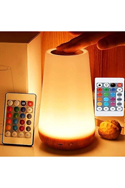 İNFLUX Night Light Dimmable 13-Color Changing with Timer, Touch Sensor, Remot...