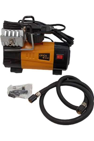 Epica Αντλία Ελαστικών Αυτοκινήτου Star 140PSI με Καλώδιο 12V Κωδικός: EP-60430