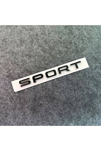 idealaksesuar Range Rover Sport Trunk Emblem Black Color