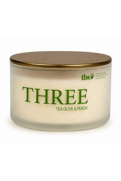 The Beauty Secrets ثلاث شموع معطرة