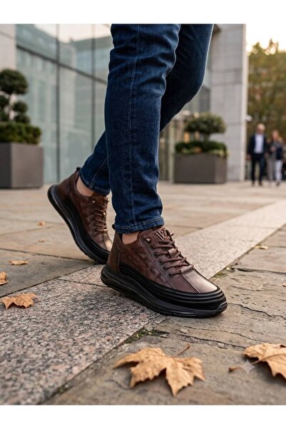 Voyager M053 Men's Leather Casual Boots