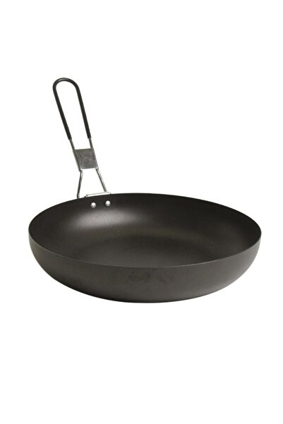 Mil-Tec Τηγάνι Camping Pan Stainless Steel With Folding Handle