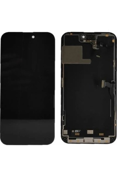 protechgsm Apple Uyumlu iPhone 14 Pro Lcd Ekran + Dokunmatik Siyah