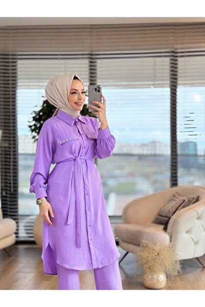 ALANURMODA 22670 روميسا تاكوم ليلك