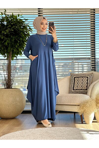 Afili 1686 فستان توغتشي نيلي