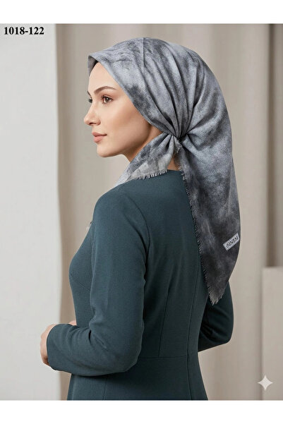 SİNEM EŞARP Sinem Desenli Dimi Pamuk Eşarp 1018-122