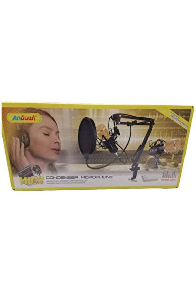Andowl ED-MIC7-DD Σετ Μικρόφωνο XLR με Κλιπ για Φωνητικά