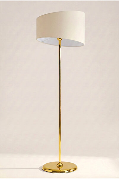 Vinner Lite Conic Gold Lambader – Eliptik Krem Başlıklı Modern ve Şık Tasarım