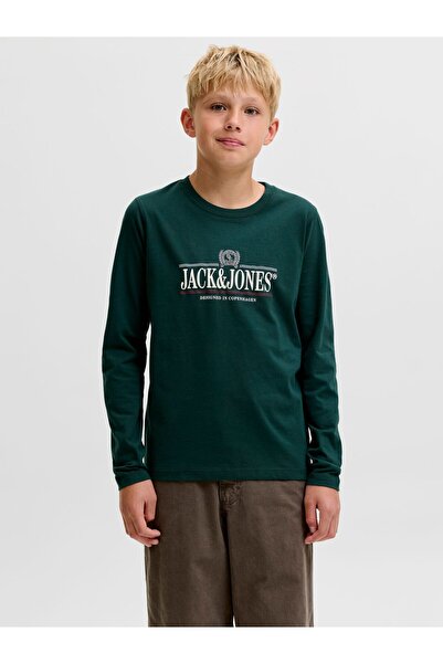 Jack & Jones Junior Tričko s dlouhým rukávem s logem pro chlapce