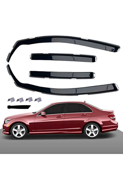 Flexzon Ανεμοθραύστες για MERCEDES C CLASS W204 2008 - 2014 4 τεμάχια. FZVETR...