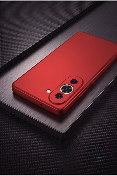 AKSEFİZZ Huawei Nova 10 Pro Kılıf Yumuşak Sade Esnek İnce Pürüssüz Dokulu Kapak