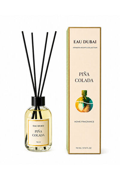 Eau Dubai Διαχυτήρας αρώματος χώρου, Πίνα Κολάντα, Διαχυτήρας με στικς, 110 ml