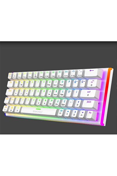 Universal لوحة مفاتيح الألعاب الميكانيكية Gameagle GE2026 Caladria RGB السلكي...