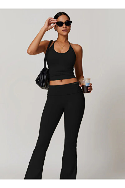 KAWN Open Back Halterneck Cami Top