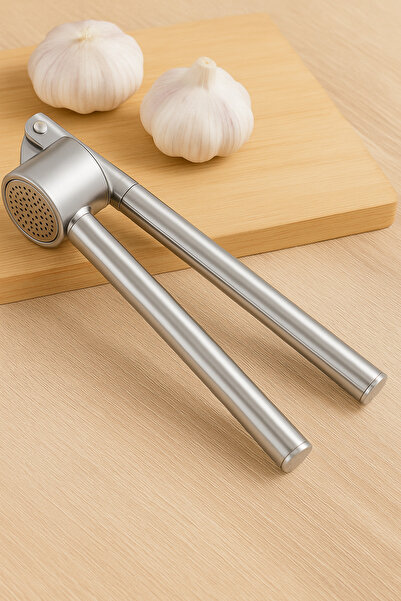 plentiful Stainless Steel Garlic Crusher Press |   Nordic Model Kitchen Appli...