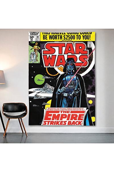 Geek Cultcha Star Wars Darth Vader Comic Cover Wall Cloth Wall Tapestry First...