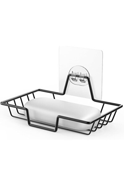 Arabest Soap Dish Holder,Drill-Free,304 Rustproof Stainless Steel,Wall Mounte...