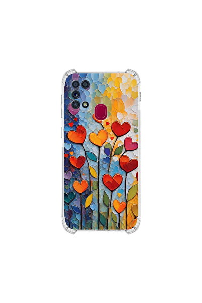 PrintiFy Samsung Galaxy M31 ile Uyumlu Düşlerin Dansı Serisi Kökten Sevgi Tas...