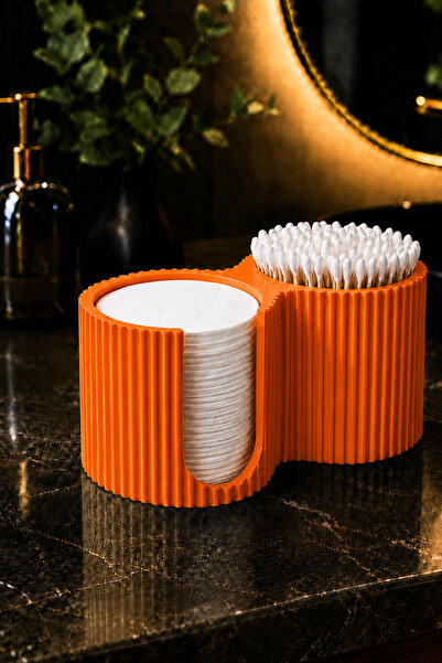 Mira Makeup Cotton and Swab Organizer