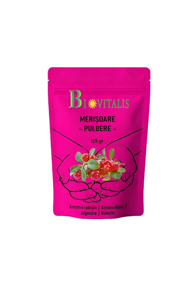 Biovitalis Merisoare Pulbere 125g