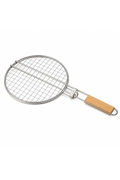 Flippy Gratar metalic BBQ, Flippy, rotund, din metal, pentru gatit in aer lib...