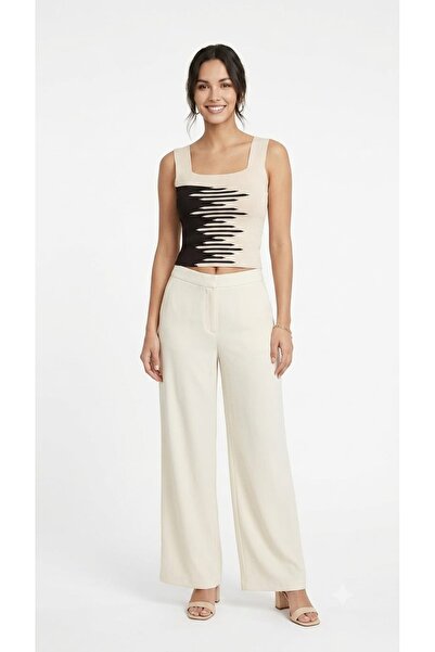 onno style women Γυναικεία μπλούζα με τετράγωνο γιακά, αμάνικη, με τιράντες