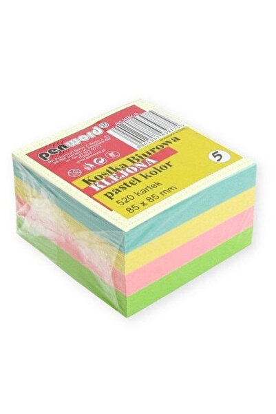 PENWORD Cub birou pastel multicolor 8.5x8.5x5cm 520 file