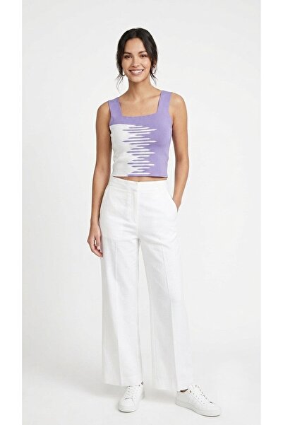 onno style women Square Collar Sleeveless Strappy Women's Bluz