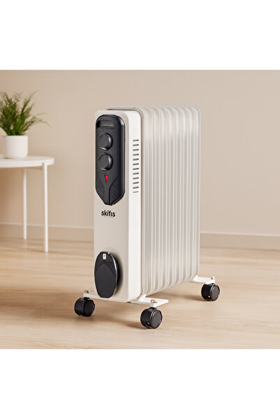 Genel Markalar 9 Dilimli Yağlı Radyatör Isıtıcı - 800/1200/2000W, Ayarlanabil...