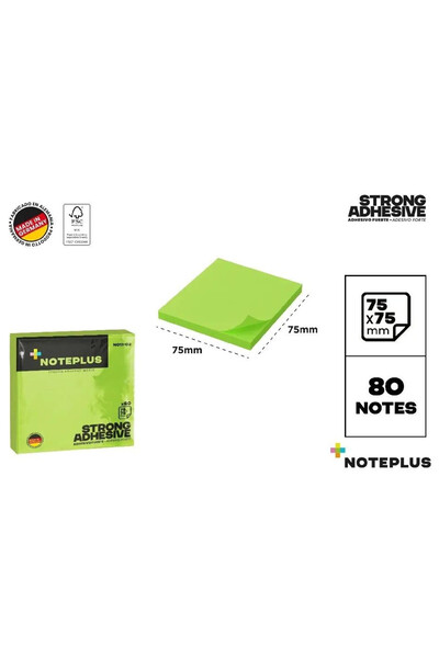 OEM Note adezive / bilete autoadezive MP Main Paper Noteplus, cu adeziv puter...